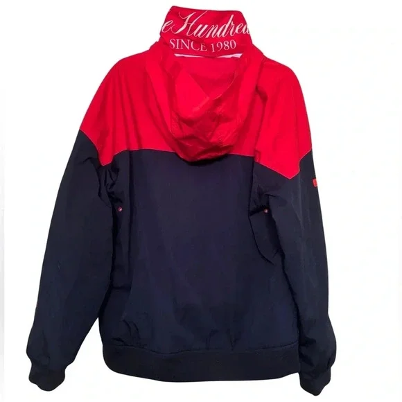 The Hundreds Men's Marina Jacket Blue And Red